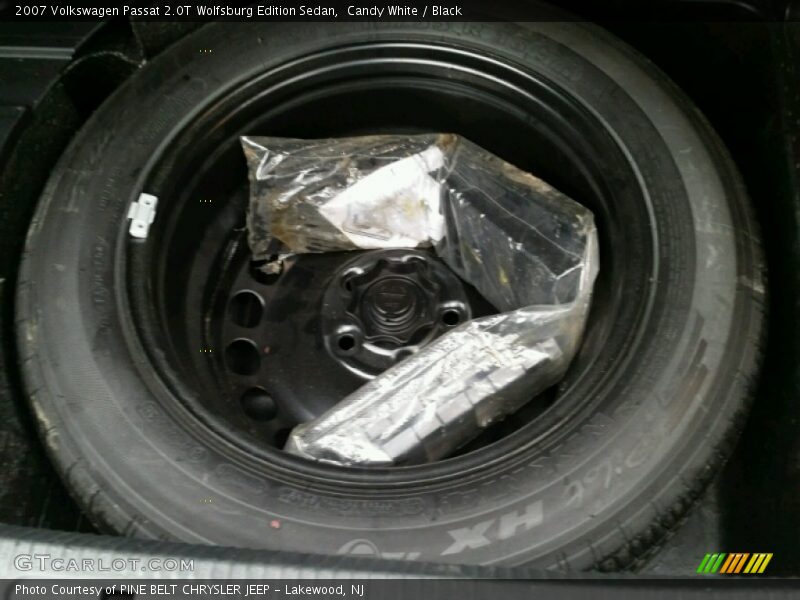 Candy White / Black 2007 Volkswagen Passat 2.0T Wolfsburg Edition Sedan