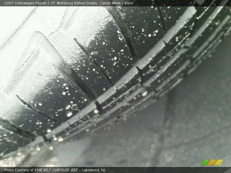 Candy White / Black 2007 Volkswagen Passat 2.0T Wolfsburg Edition Sedan