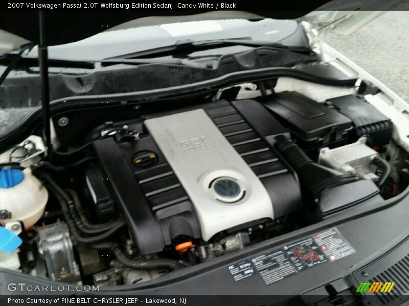 Candy White / Black 2007 Volkswagen Passat 2.0T Wolfsburg Edition Sedan