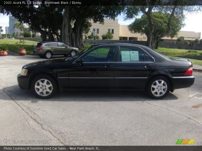 Nighthawk Black / Ebony 2002 Acura RL 3.5 Sedan