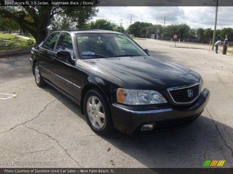 Front 3/4 View of 2002 RL 3.5 Sedan