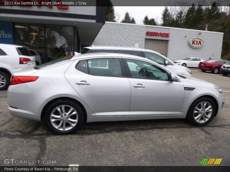 Bright Silver Metallic / Gray 2013 Kia Optima LX