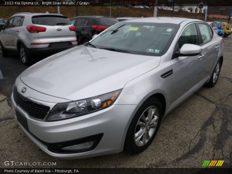Bright Silver Metallic / Gray 2013 Kia Optima LX