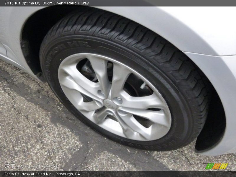 Bright Silver Metallic / Gray 2013 Kia Optima LX