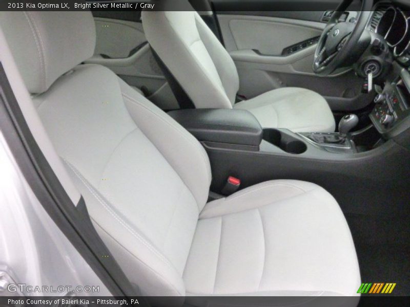 Bright Silver Metallic / Gray 2013 Kia Optima LX