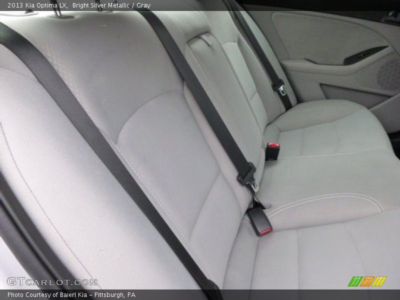Bright Silver Metallic / Gray 2013 Kia Optima LX