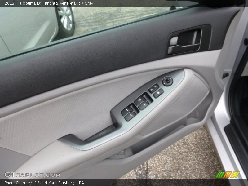 Bright Silver Metallic / Gray 2013 Kia Optima LX