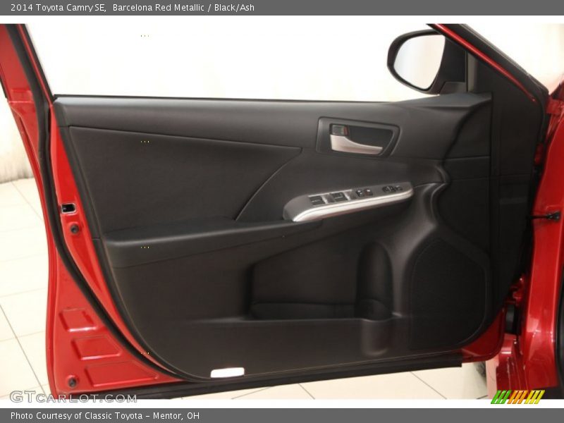 Barcelona Red Metallic / Black/Ash 2014 Toyota Camry SE