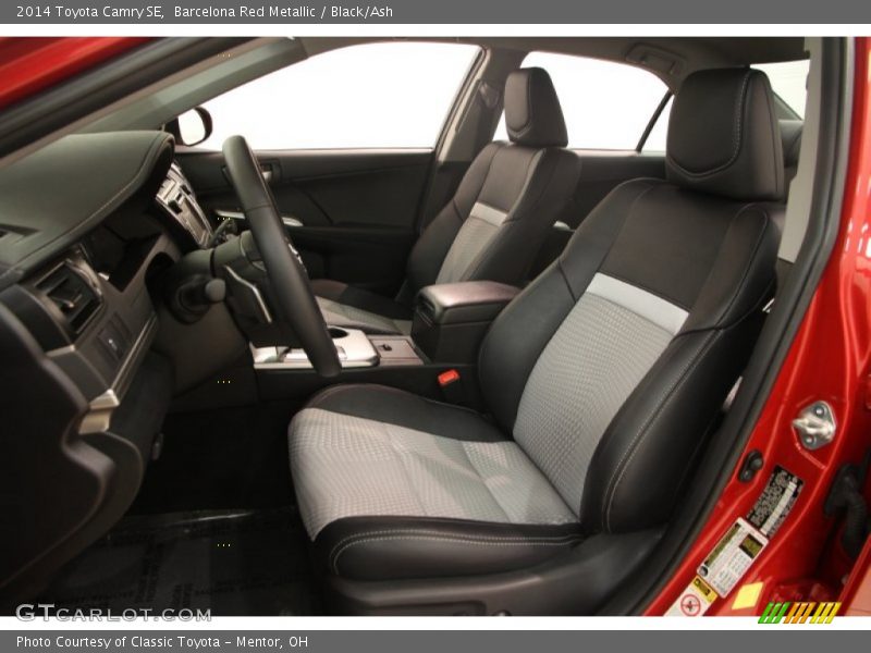 Barcelona Red Metallic / Black/Ash 2014 Toyota Camry SE