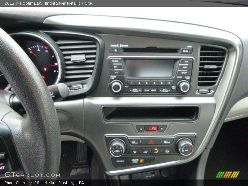 Bright Silver Metallic / Gray 2013 Kia Optima LX