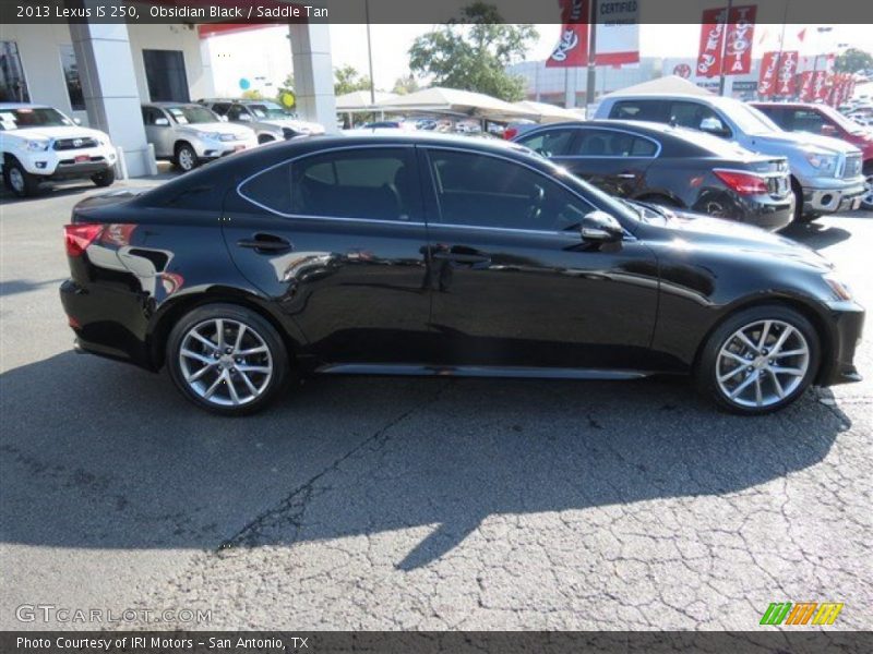 Obsidian Black / Saddle Tan 2013 Lexus IS 250