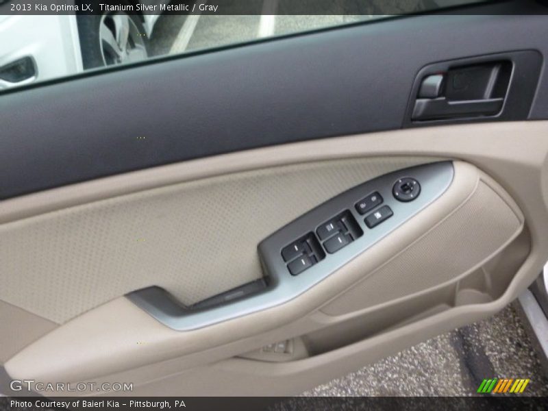 Titanium Silver Metallic / Gray 2013 Kia Optima LX