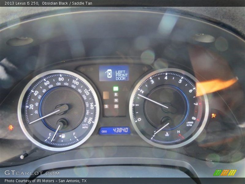 Obsidian Black / Saddle Tan 2013 Lexus IS 250