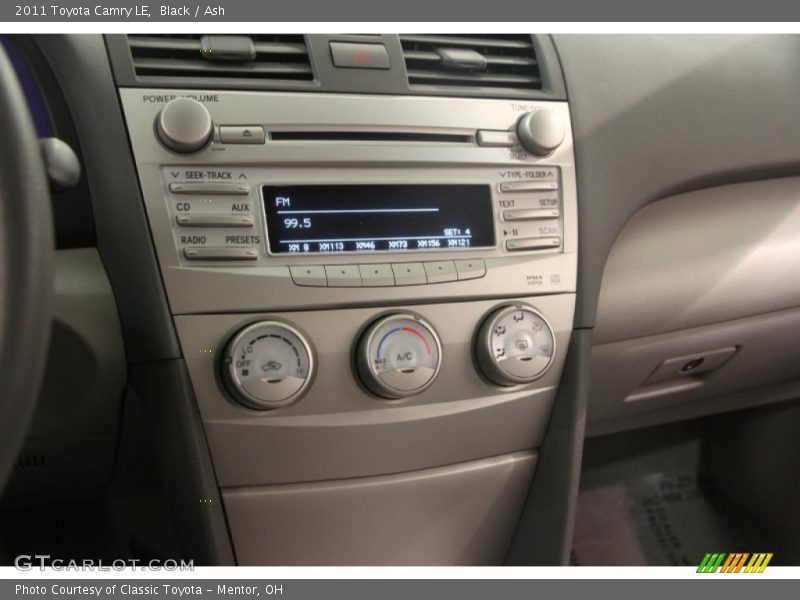 Black / Ash 2011 Toyota Camry LE