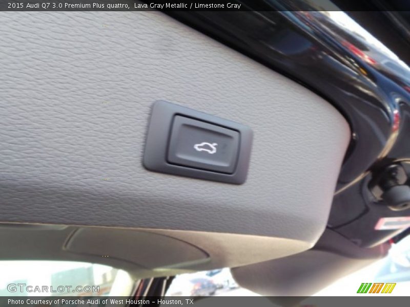 Lava Gray Metallic / Limestone Gray 2015 Audi Q7 3.0 Premium Plus quattro