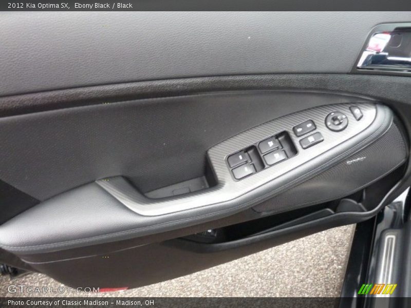 Ebony Black / Black 2012 Kia Optima SX