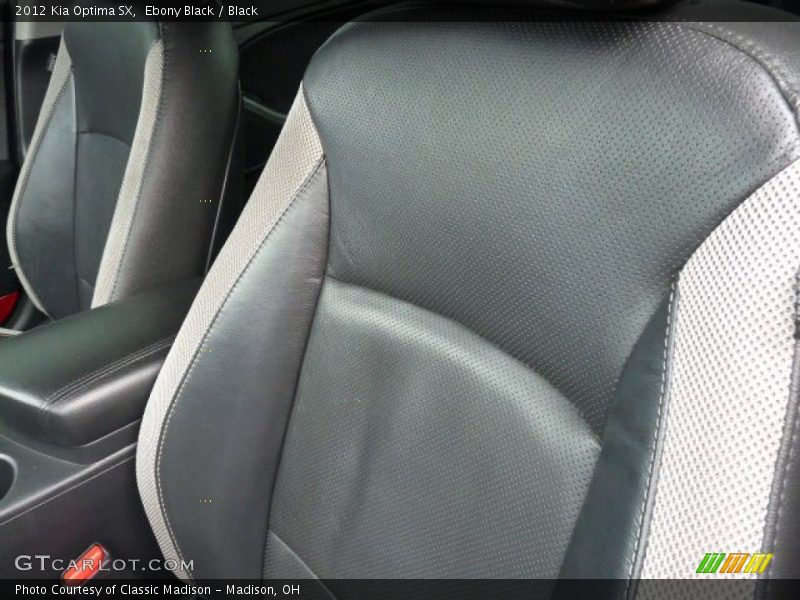 Ebony Black / Black 2012 Kia Optima SX