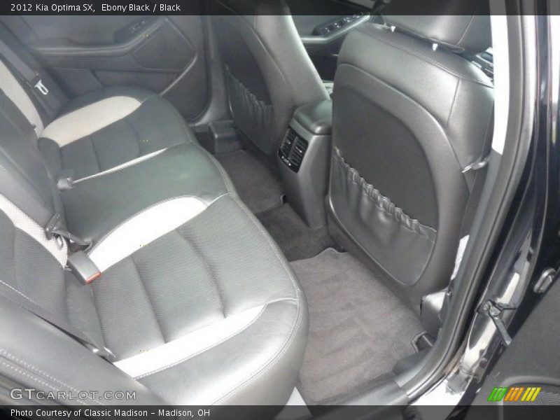 Ebony Black / Black 2012 Kia Optima SX