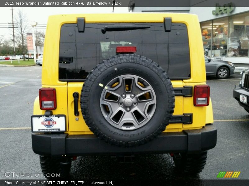 Baja Yellow / Black 2015 Jeep Wrangler Unlimited Rubicon 4x4