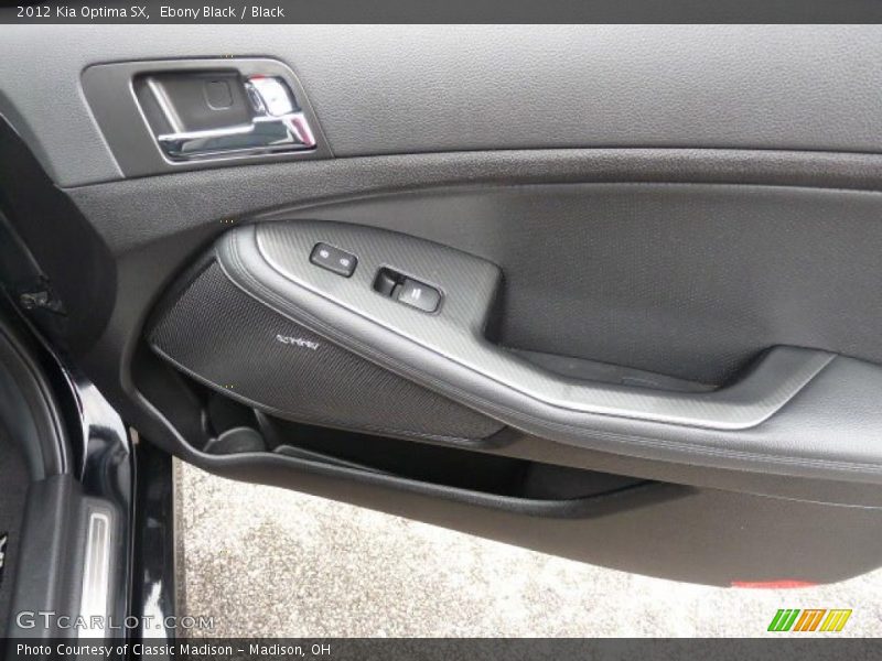 Ebony Black / Black 2012 Kia Optima SX