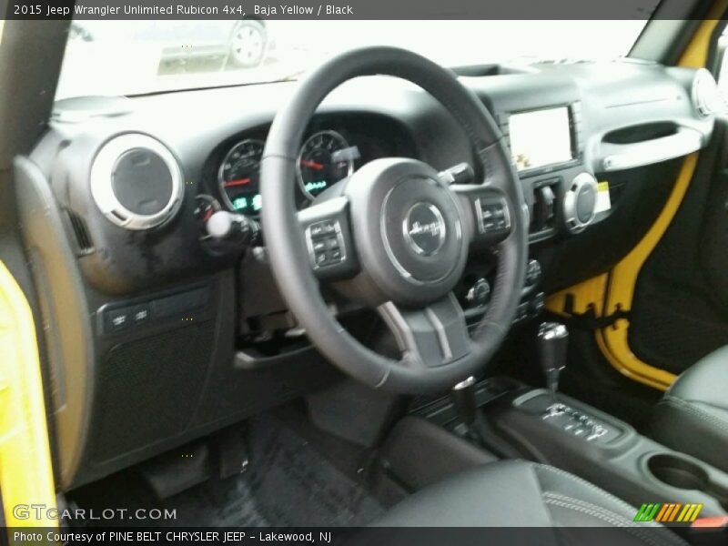 Baja Yellow / Black 2015 Jeep Wrangler Unlimited Rubicon 4x4