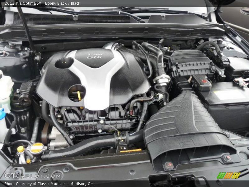 Ebony Black / Black 2012 Kia Optima SX