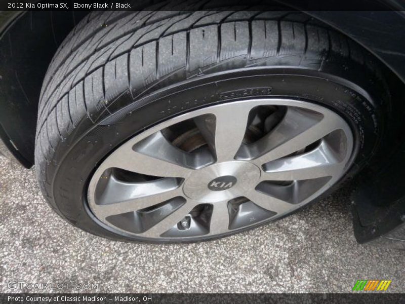 Ebony Black / Black 2012 Kia Optima SX