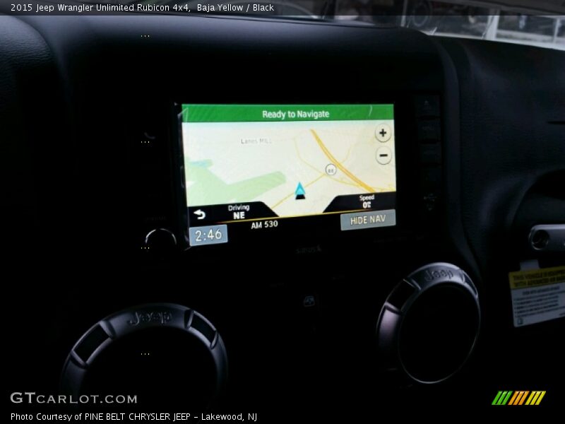 Baja Yellow / Black 2015 Jeep Wrangler Unlimited Rubicon 4x4