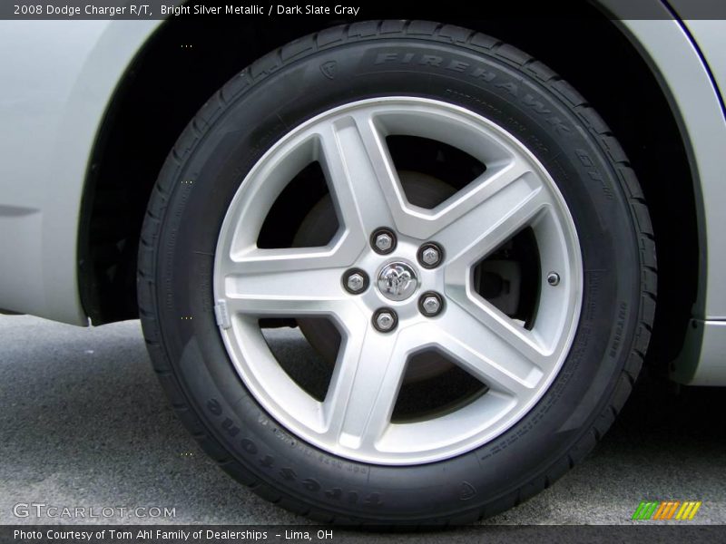 Bright Silver Metallic / Dark Slate Gray 2008 Dodge Charger R/T