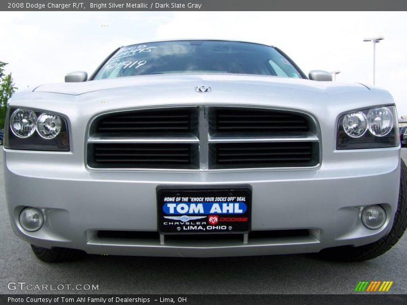 Bright Silver Metallic / Dark Slate Gray 2008 Dodge Charger R/T