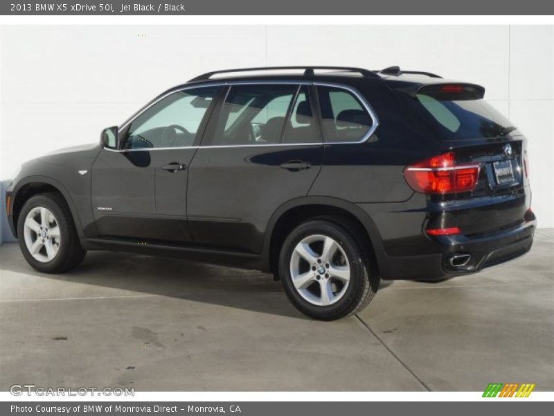 Jet Black / Black 2013 BMW X5 xDrive 50i