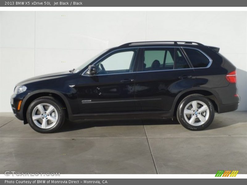 Jet Black / Black 2013 BMW X5 xDrive 50i