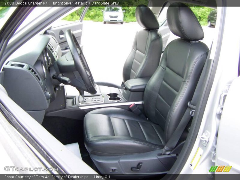 Bright Silver Metallic / Dark Slate Gray 2008 Dodge Charger R/T