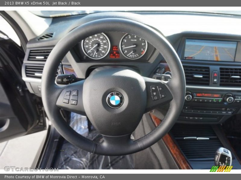 Jet Black / Black 2013 BMW X5 xDrive 50i