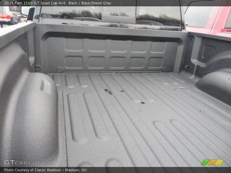 Black / Black/Diesel Gray 2015 Ram 1500 SLT Quad Cab 4x4