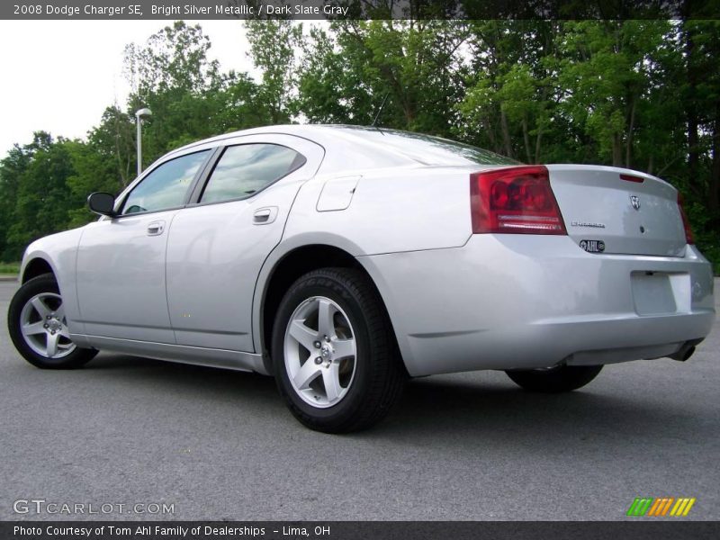 Bright Silver Metallic / Dark Slate Gray 2008 Dodge Charger SE