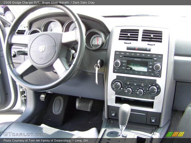 Bright Silver Metallic / Dark Slate Gray 2008 Dodge Charger R/T