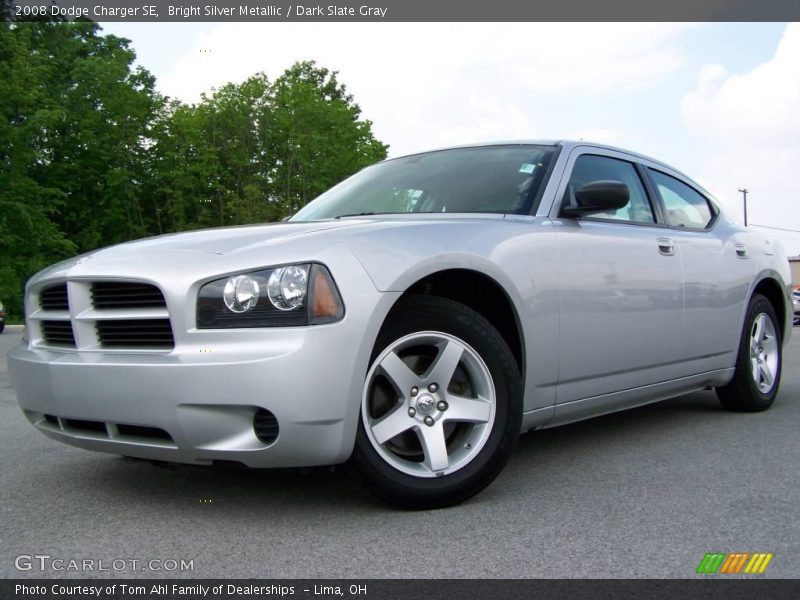 Bright Silver Metallic / Dark Slate Gray 2008 Dodge Charger SE