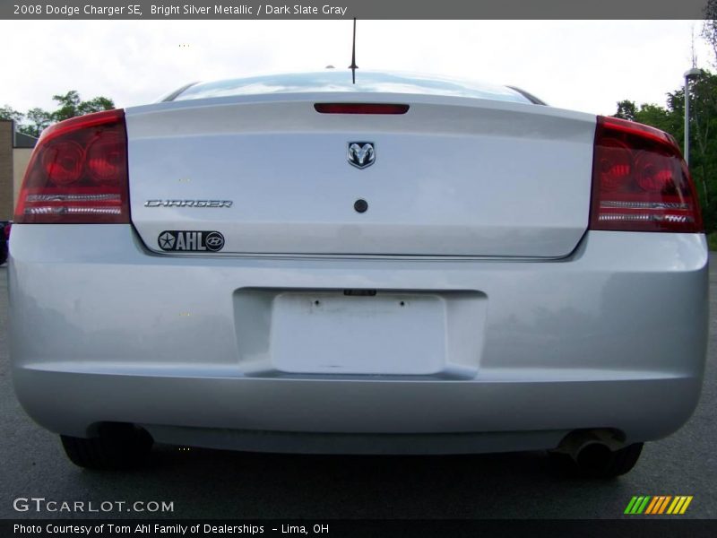 Bright Silver Metallic / Dark Slate Gray 2008 Dodge Charger SE