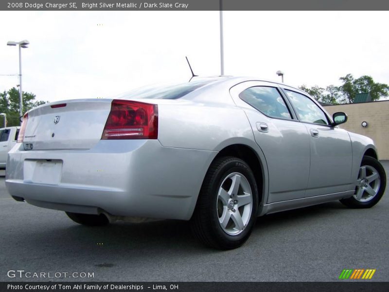 Bright Silver Metallic / Dark Slate Gray 2008 Dodge Charger SE