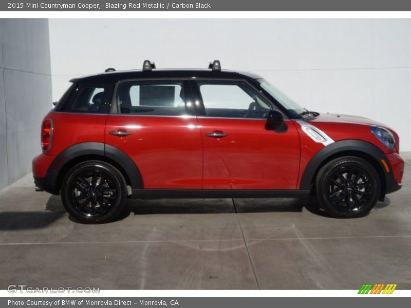 Blazing Red Metallic / Carbon Black 2015 Mini Countryman Cooper