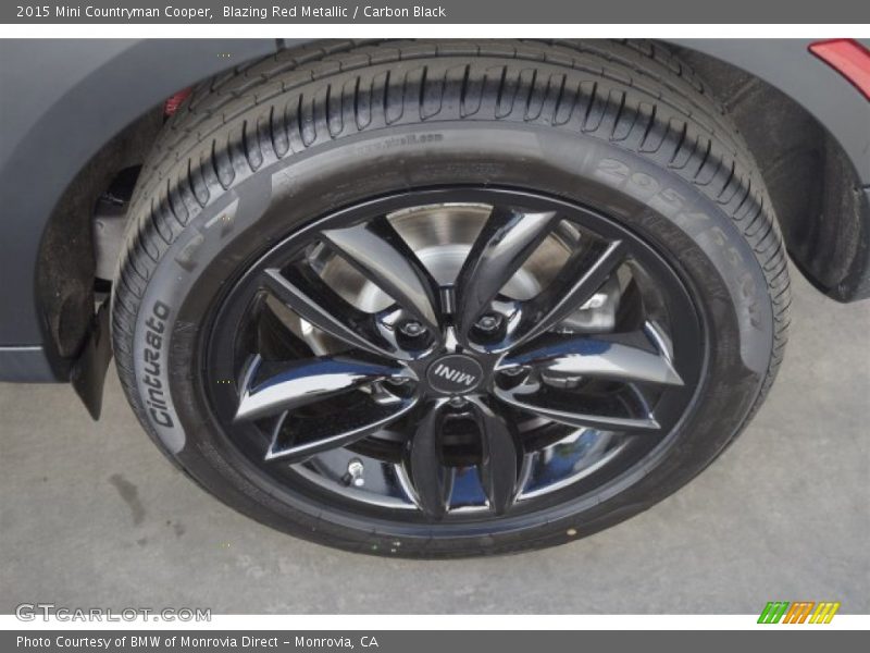 Blazing Red Metallic / Carbon Black 2015 Mini Countryman Cooper