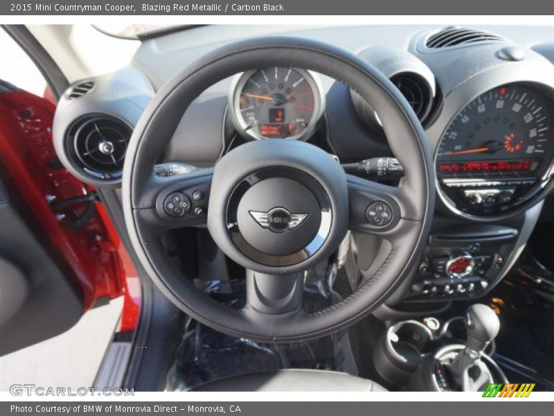 Blazing Red Metallic / Carbon Black 2015 Mini Countryman Cooper