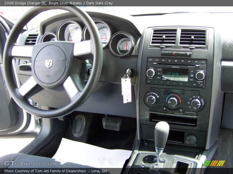 Bright Silver Metallic / Dark Slate Gray 2008 Dodge Charger SE