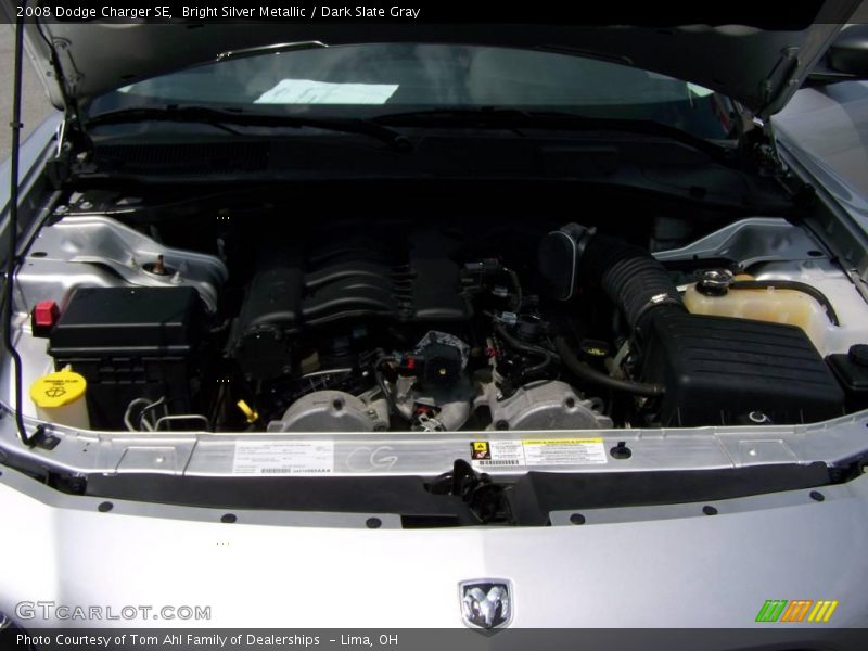 Bright Silver Metallic / Dark Slate Gray 2008 Dodge Charger SE