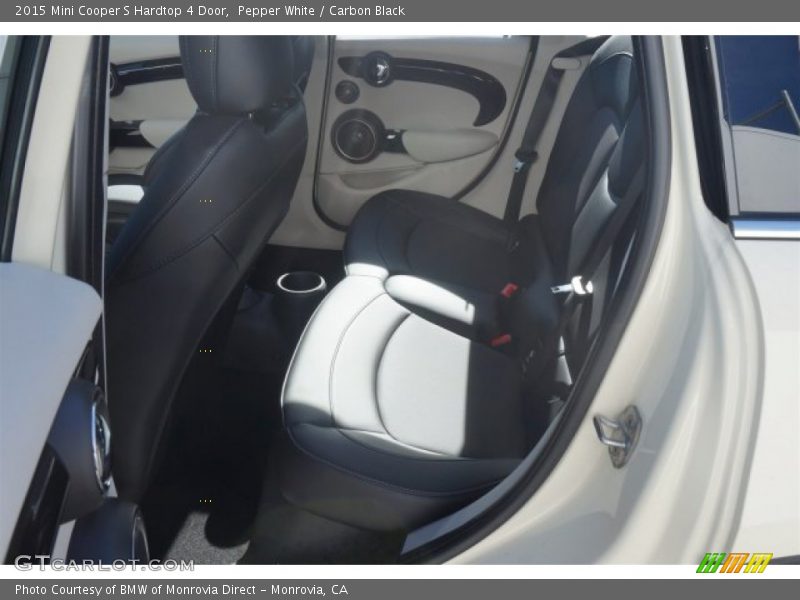 Pepper White / Carbon Black 2015 Mini Cooper S Hardtop 4 Door