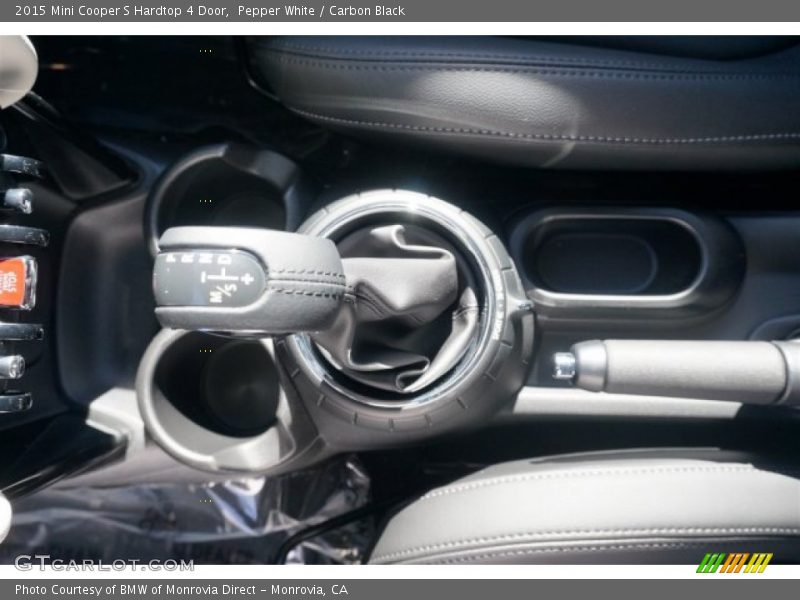 Pepper White / Carbon Black 2015 Mini Cooper S Hardtop 4 Door