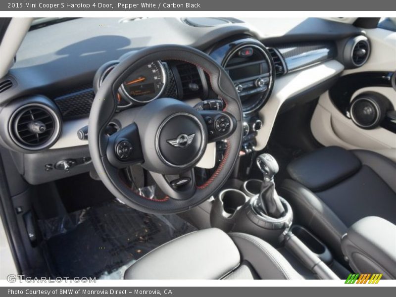  2015 Cooper S Hardtop 4 Door Carbon Black Interior