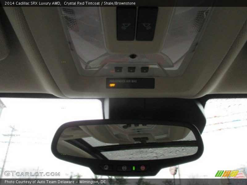 Crystal Red Tintcoat / Shale/Brownstone 2014 Cadillac SRX Luxury AWD