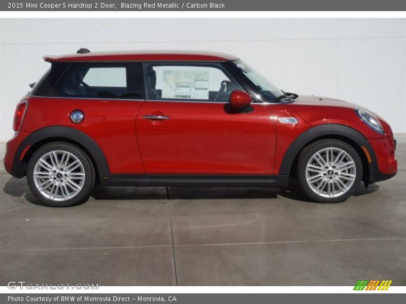  2015 Cooper S Hardtop 2 Door Blazing Red Metallic